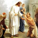 Gesù ridona la vista a Bartimeo