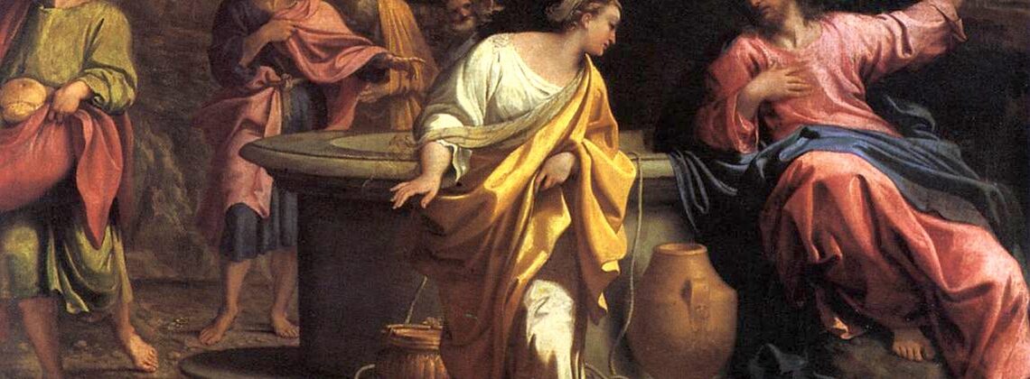 Annibale Carracci- La donna samaritana al pozzo