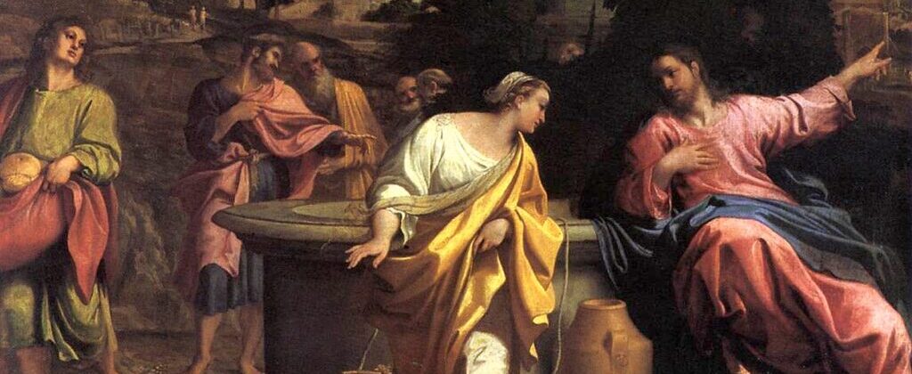 Annibale Carracci- La donna samaritana al pozzo
