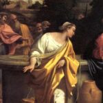 Annibale Carracci- La donna samaritana al pozzo