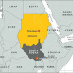 Sud Sudan mappa