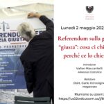 incontro sul referendum sulla giustizia