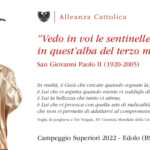 Locandina campeggio superiori 2022