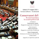 Conservatori del futuro - locandina evento a Torino