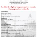 La libertà religiosa tra persecuzione cruenta ed emarginazione culturale