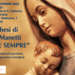 Locandina della conferenza di Diego Manetti "Pregare sempre"