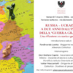 Russia-Ucraina a due anni dall'inizio della "Guerra grande" - locandina