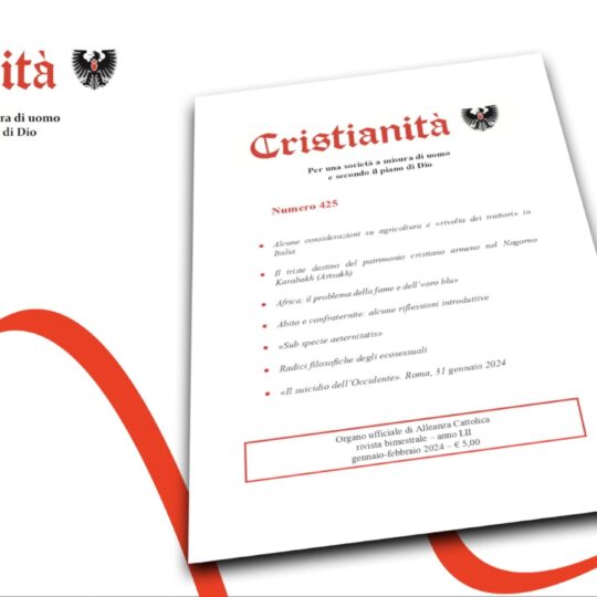 Copertina Cristianità numero 425