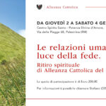 Le relazioni umane alla luce della fede. Ritiro spirituale di Alleanza Cattolica del Lazio