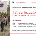 Pellegrinaggio al Sacro Monte di Varese - 7 settembre 2025
