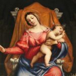 Lorenzo Lotto Pala Martinengo - particolare