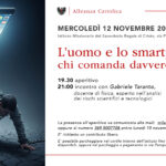 ore 19:00 Aperitivo - incontro con Gabriele Taranto, docente di fisica, esperto nell’analisi dei rischi scientifici e tecnologici.