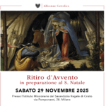 Ritiro d’Avvento in preparazione al S. Natale SABATO 29 NOVEMBRE 2025