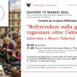 “Referendum sulla giustizia: ragionare oltre l’ideologia” intervista a Mauro Paladini